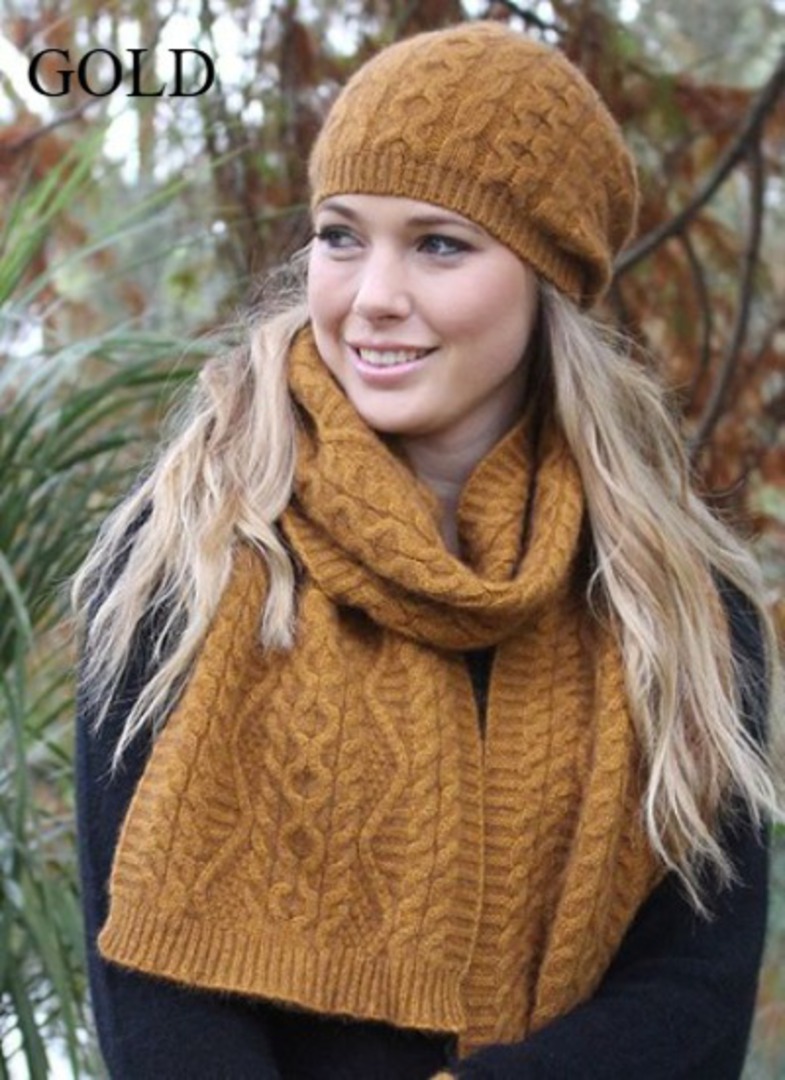 Merino Possum Opito Cable Beanie image 0